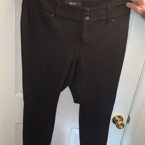 Torrid super stretch black pants